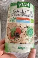 Mängden socker i Gallette di riso e semi di lino