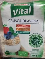 Mängden socker i Crusca di avena
