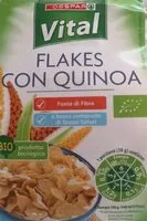 Mängden socker i Flakes con quinoa