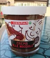 Mängden socker i Crème aux noisettes