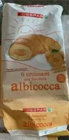 Mängden socker i Croissant con farcitura albicocca