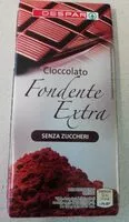 Mängden socker i Cioccolato fondente extra