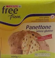 Mängden socker i Panettone senza glutine