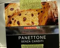 Mängden socker i Panettone senza canditi