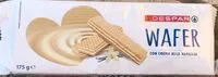 Mängden socker i Wafer con crema alla vaniglia