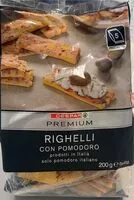 Mängden socker i Righelli con pomodoro