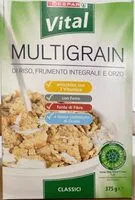Mängden socker i Vital Multigrain