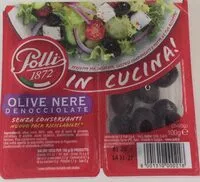 Mängden socker i Olive Nere Denocciolate