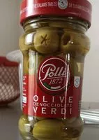 Mängden socker i Olive verdi denocciolate