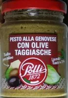 Mängden socker i Pesto alla genovese con olive taggiasche