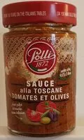 Mängden socker i Sauce alla Toscane tomates et olives