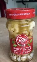 Mängden socker i Garlic cloves in oil with herbs