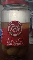 Mängden socker i Olive Bella di Cerignola