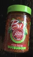 Mängden socker i Polli pesto rosso bio