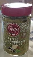 Mängden socker i Pesto aux courgettes et pecorino
