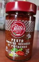 Mängden socker i Pesto tomates séchées et pistaches