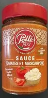 Mängden socker i Sauce Tomate et Mascarpone