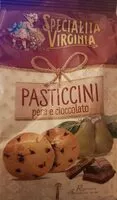 Mängden socker i Pasticcini pera e cioccolato