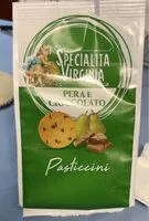 Mängden socker i Pastìccini pera e cioccolato