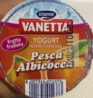 Mängden socker i Yogurt Pesca Albicocca