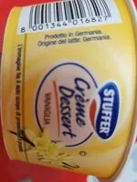 Mängden socker i CREME DESSERT vaniglia