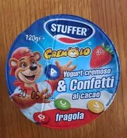 Mängden socker i Cremolo yogurt cremoso e confetti al cacao