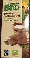 Mängden socker i Cioccolato finissimo al latte