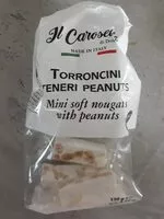 Mängden socker i Nougat carosello