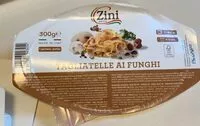 Mängden socker i Tagliatelle ai funghi