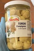 Mängden socker i Funghi champignons