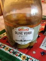 Mängden socker i Olive verdi giganti intere