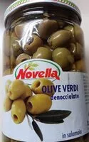 Mängden socker i Olive verdi denocciolate