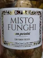Mängden socker i Misto funghi con porcini