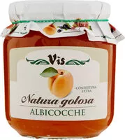Mängden socker i Natura golosa confettura extra albicocche