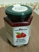 Mängden socker i Poesie di frutta - Lamponi