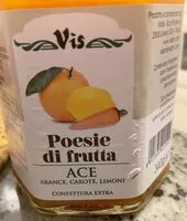 Mängden socker i Poesie di frutta