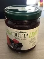 Mängden socker i Pui frutta light - frutti du bosco