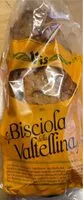 Mängden socker i Bisciola della Valtellina
