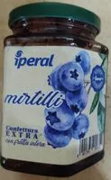 Mängden socker i Confettura extra mirtilli