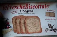 Mängden socker i Le fresche biscottate