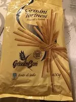 Mängden socker i Grissini Torinesi