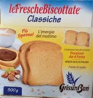 Mängden socker i Le Fresche Biscottate