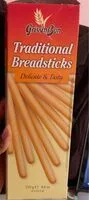 Mängden socker i Traditional Breadsticks