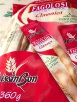 Mängden socker i Grissinbon