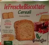 Mängden socker i Le Fresche Biscottate Cereali