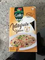 Mängden socker i Riso Gallo Blond Rice Integrale Veloce