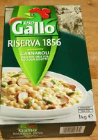 Mängden socker i Riserva Gallo Risotto Carnaroli Reis