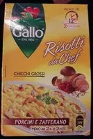 Mängden socker i Risotto Porc. zaff. gr175 Gallo