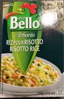 Mängden socker i Riz pour risotto