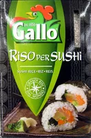 Mängden socker i Riso per Sushi Gallo